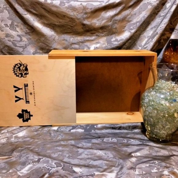 Wooden "Air Canada" Storage Crate - Picture 1 of 5